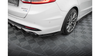 Splitter Ford Mondeo V Facelift Fusion II Facelift Rear Side Street Pro Black + Gloss Flaps