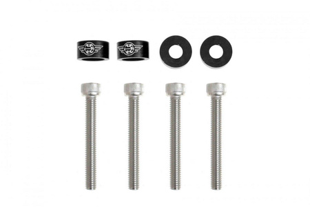 Decorative screws washers M6x1.0 45mm JDM Black