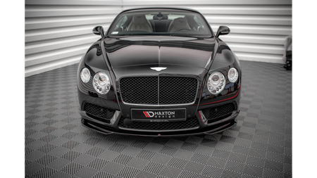 Splitter Bentley Continental GT II V8 S Front v.2 Gloss Black