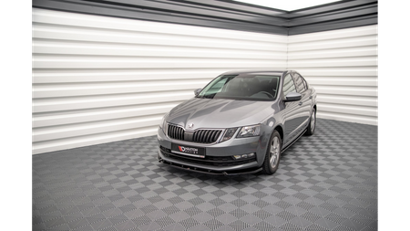 Splitter Skoda Octavia III Facelift przód v.1 Gloss Black