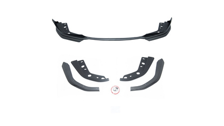 Diffuser BMW 3 G20 G21 Front Bumper Carbon Look