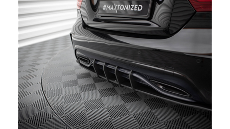 Street Pro Rear Diffuser Mercedes-Benz A AMG-Line W176 Facelift Black