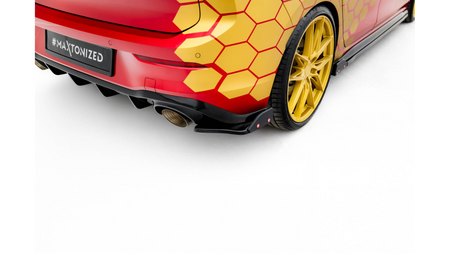Splitter Volkswagen Golf GTI Clubsport Mk8 Facelift Rear Side Flaps v.1