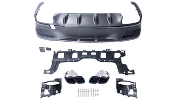 Diffuser Mercedes-Benz GLE C167 Rear Black