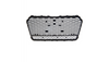 Grill Audi A7 C7 Facelift Chrome & Gloss Black