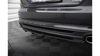 Splitter Audi A5 F5 S-Line Rear Central with Diffuser Gloss Black