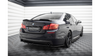 Splitter BMW 5 F11 M-Pack Rear Side (2 single exhaust ends) Gloss Black