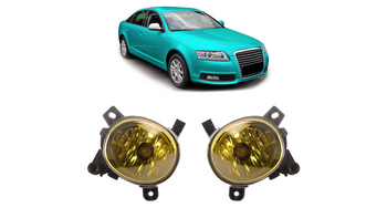 Fog Lights Audi A6 C6 A4 B8 Q5 SEAT EXEO Yellow