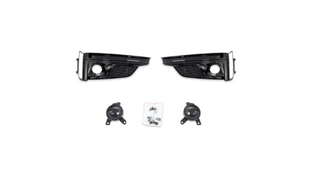 Fog Light Covers Audi A5 F5 Gloss Black