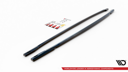 Diffuser Audi RS3 8Y Side Skirts Gloss Black