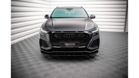 Splitter Audi RSQ8 4M Front v.1 Gloss Black