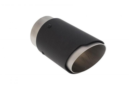 Exhaust Tip 80mm wejście 67mm Carbon Matte