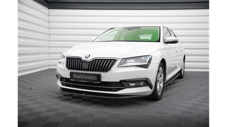 Splitter Skoda Superb III Front v.1 Gloss Black