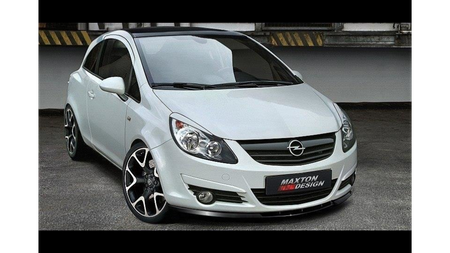 Splitter Opel Corsa D przód Gloss Black