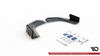 Splitter Mercedes-Benz A W177 A45 S Aero Pack Tył Boczne v.2 + Flaps Gloss Black