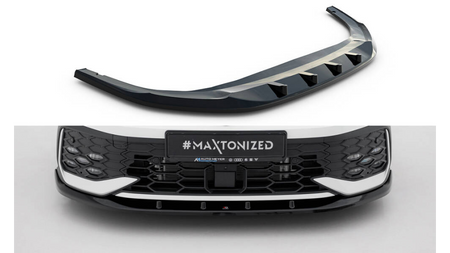 Splitter Volkswagen Golf GTI GTE R-Line Mk8 Facelift Front v.5