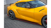 Splitter Toyota Supra V Rear Side v.2 Red