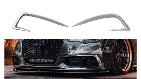 Fog Light Covers Audi A6 C7 S-Line