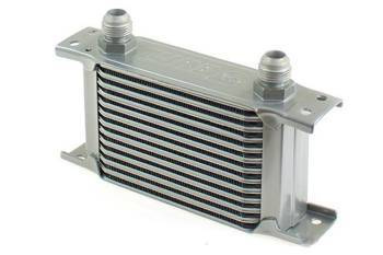 TurboWorks Oil Cooler Slim Line 13-rows 140x100x50 AN10 Silver