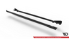 Diffuser Volkswagen Scirocco III R Side Skirts Street Pro Black-Red + Gloss Flaps