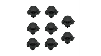 Zaślepka PDC Czujników Parkowania Uniwersalna BMW Mercedes 18mm 8 szt.