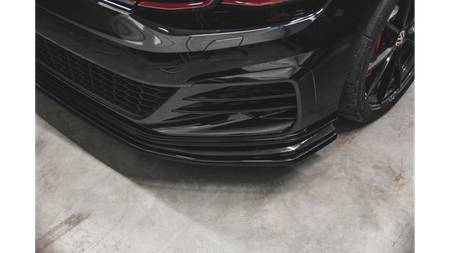 Splitter Volkswagen Golf 7 GTI TCR przód Red