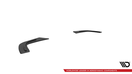 Splitter Mercedes-Benz A W177 A35 Rear Side Street Pro Black