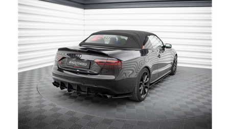 Splitter Audi A5 8T S-Line Tył Boczne Street Pro Black