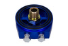 Oil filter adapter Turboworks Blue