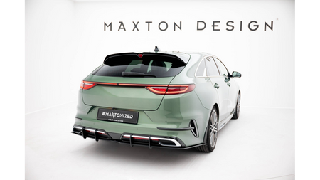 Dyfuzor Kia Proceed GT-Line Mk1 Facelift Tył Street Pro Black