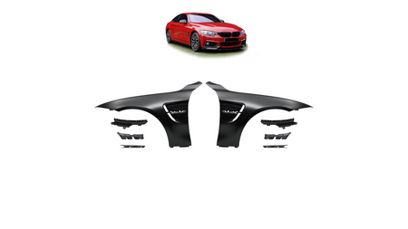 Bumpers BMW 4 F32 F33 F36 Front Black