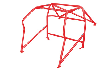Bolt-in Roll Cage VW Golf 2 Red