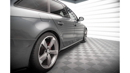 Diffuser Audi A4 B8 Side Skirts v.2