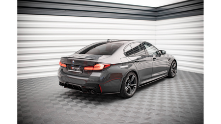 Splitter BMW 5 F90 M-Pack Tył Boczne Gloss Black