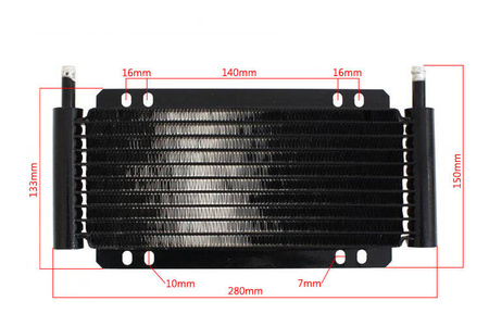 TurboWorks Power steering, transmision cooler 9-rows