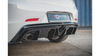 Diffuser Alfa Romeo Giulietta Facelift Rear Valance Exhaust on one side version Gloss Black