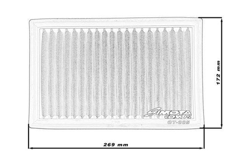 Simota Panel Filter OT005 269x172mm