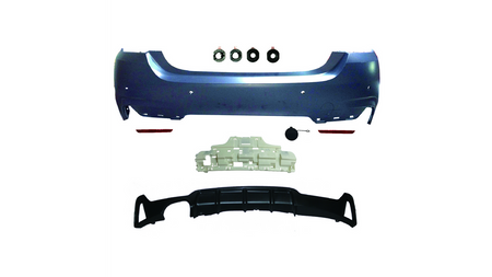 Bumper BMW 4 F32 F33 F36 Rear with Diffuser