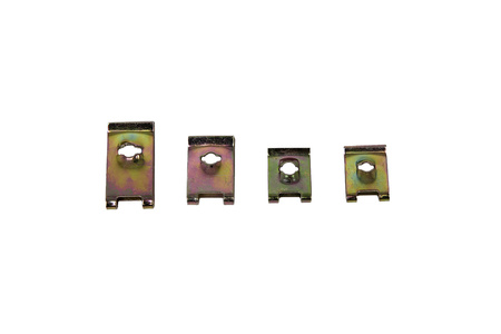 Screw and Nut Clip Set Interior Trim Fastener Clips 110pcs