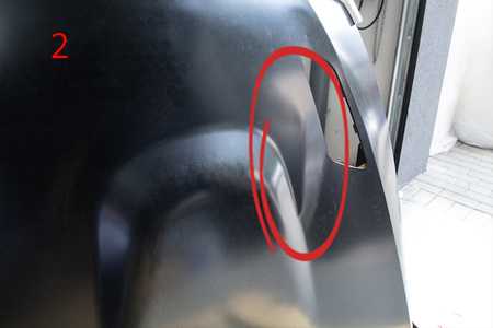 Maska BMW 3 E92 Pre LCI USZKODZONA