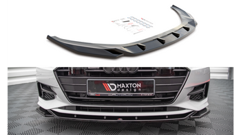 Splitter Audi A7 C8 Front v.1 Gloss Black