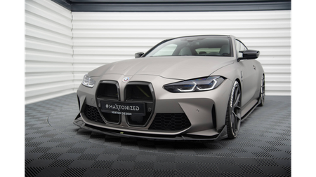 Splitter BMW 4 G82 3 G80 M-Pack przód v.4 CSL Look
