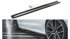 Diffuser Audi RS6 C7 Side Skirts v.2 Gloss Black