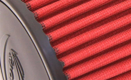 Simota Air Filter H:220mm DIA:80-89mm JAU-X02101-15 Red