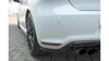 Splitter Volkswagen Polo V R WRC Rear Side Gloss Black