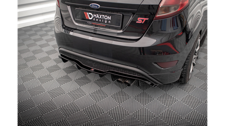 Diffuser Ford Fiesta VII Facelift ST Rear Valance Gloss Black