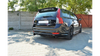 Splitter Volvo V50F R-Design Tył Boczne Gloss Black