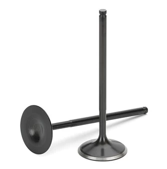 Supertech BMW M50/M52/S50/S52 Black Nitrided Exhaust Valve - +1mm Oversize - Set of 8