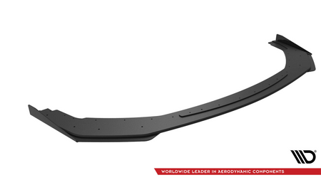 Splitter Ford Mustang GT Mk7 Przód Street Pro Black-Red + Gloss Flaps