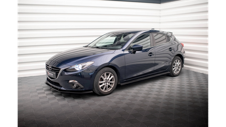 Dokładka Mazda 3 III Facelift Progi Gloss Black